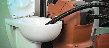Прочистка канализации в туалете